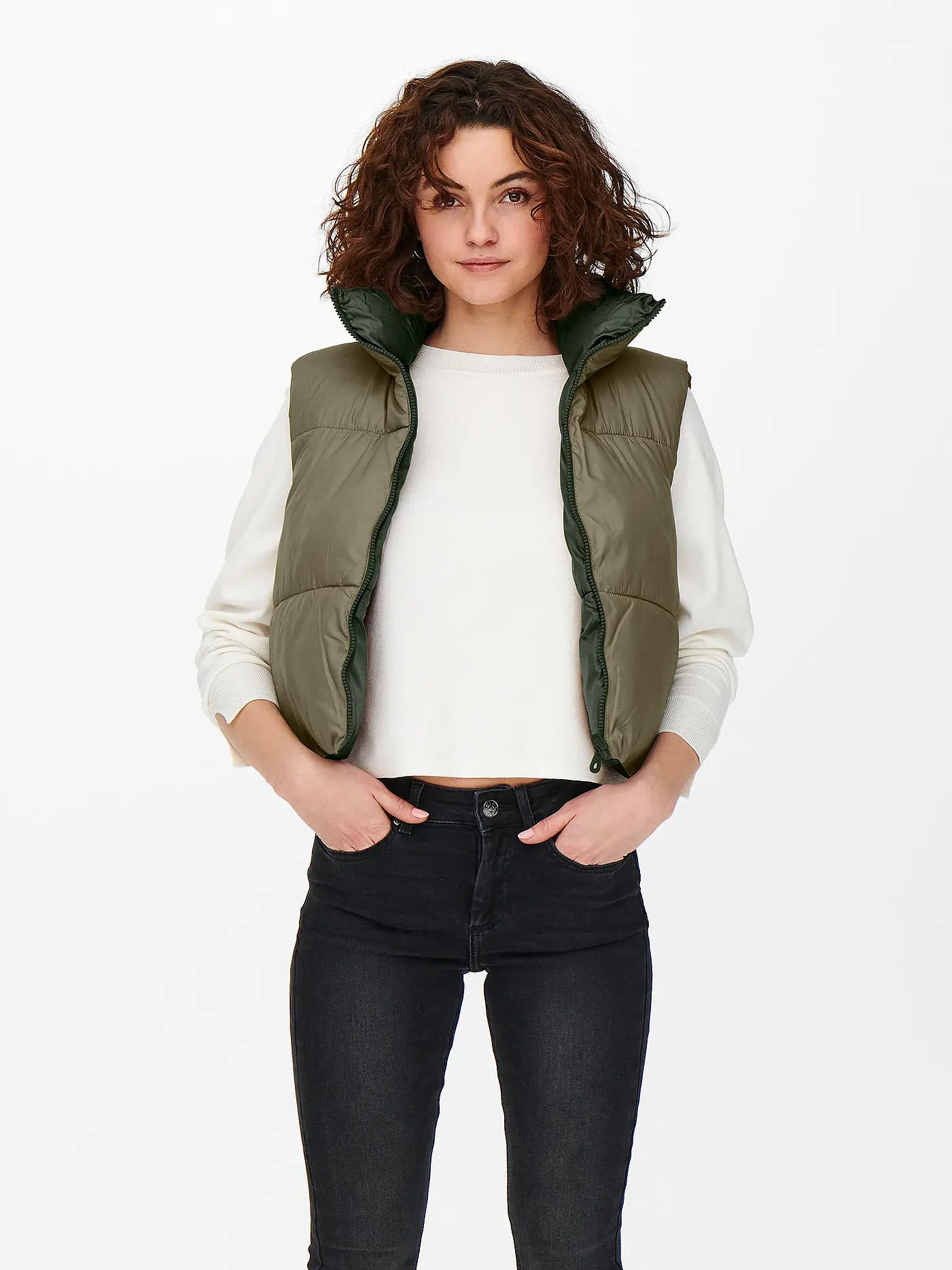 ONLY | Wendesteppgilet Cropped Fit ONLRICKY | 